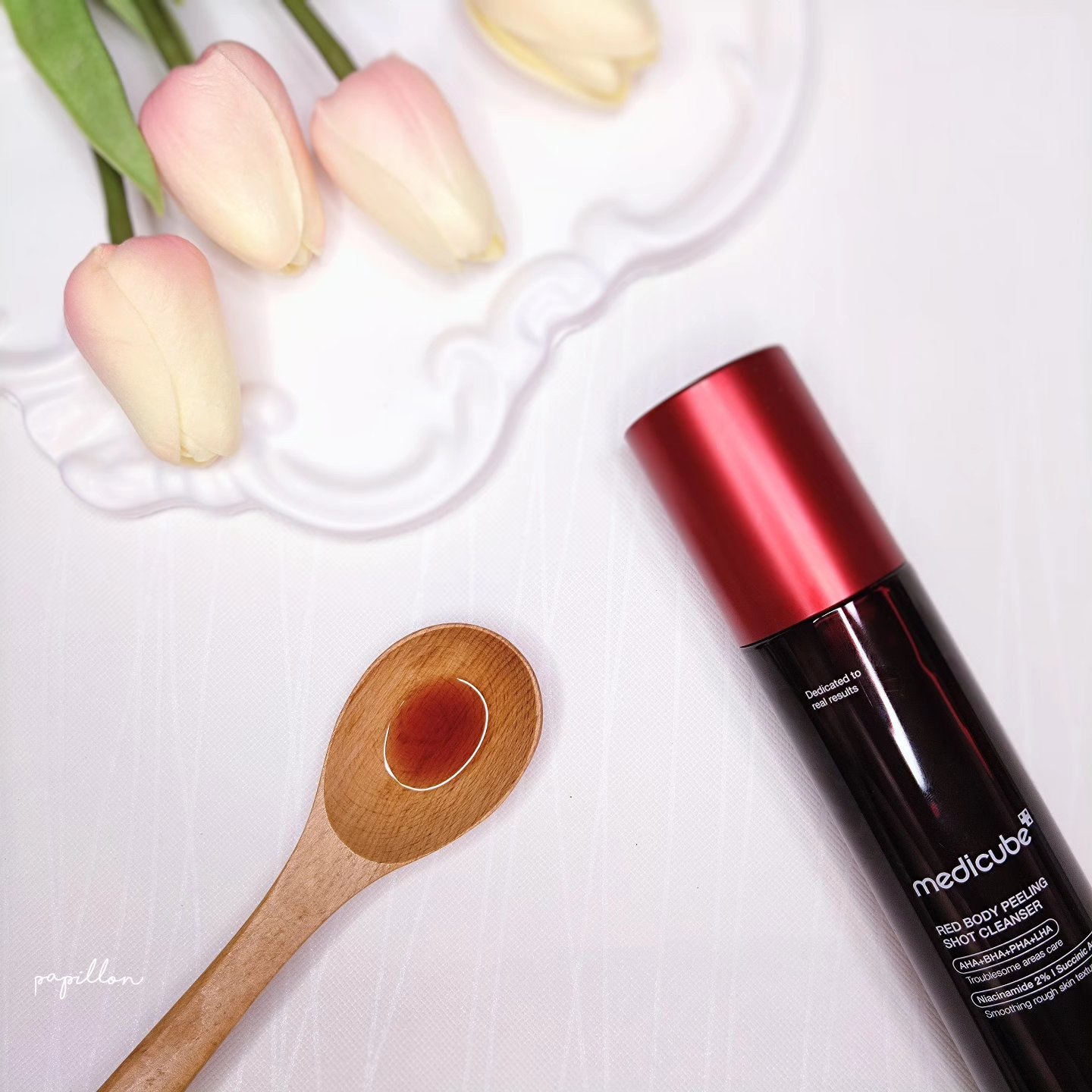 レッドアクネ ボディピーリングショット/MEDICUBE/ピーリングを使ったクチコミ（2枚目）