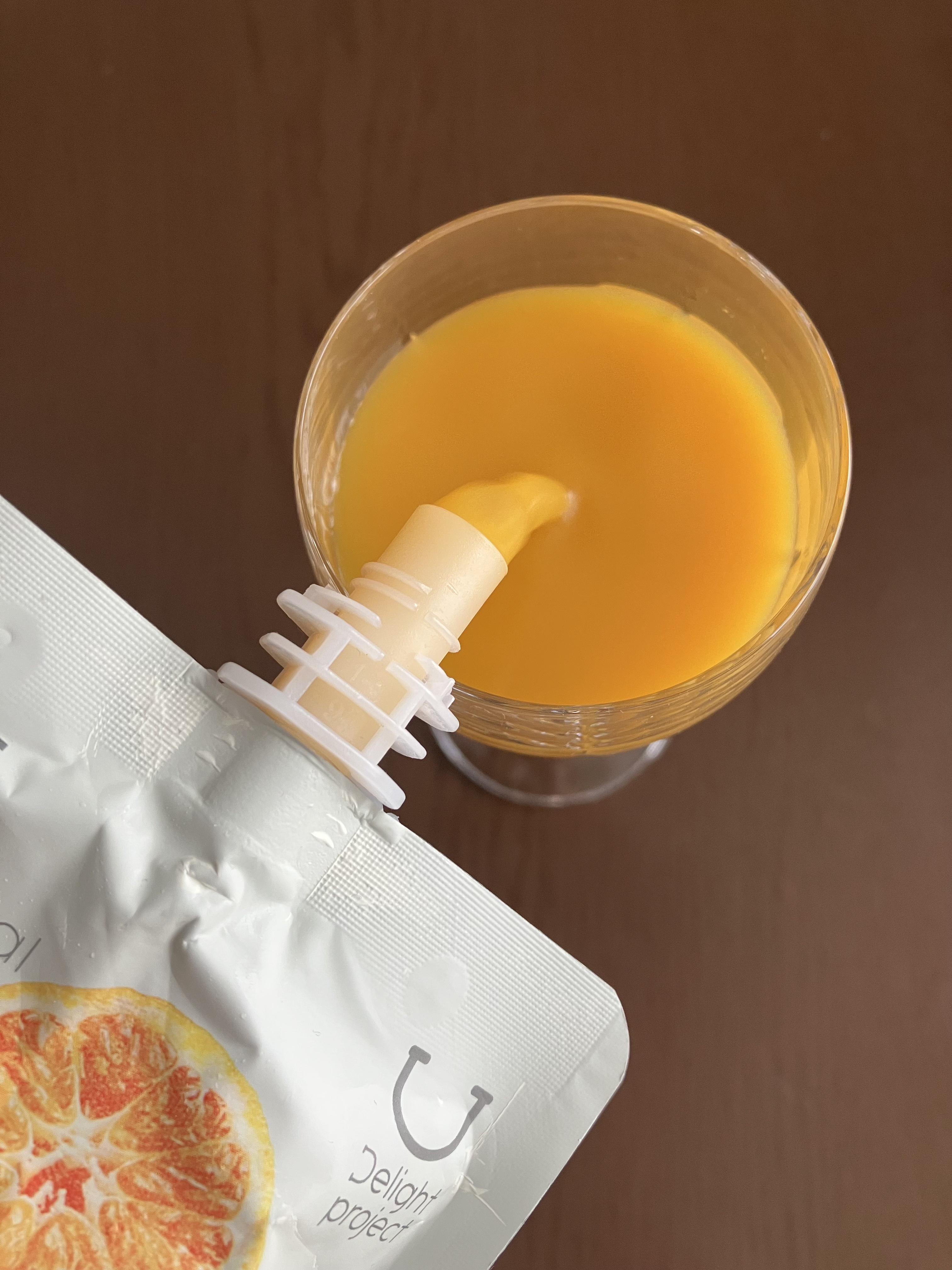 HALLABONG ＆　MANDARIN JUICE/Delight project/ドリンクを使ったクチコミ（2枚目）