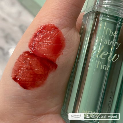 ザ ウォータリー デュー ティント シーズン3/MERZY/リップティントを使ったクチコミ(8枚目)