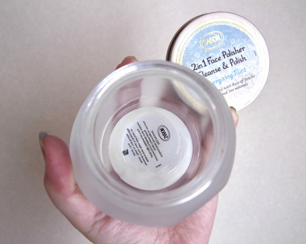 フェイスポリッシャー リフレッシング（ミント）/SABON/スクラブ・ゴマージュを使ったクチコミ（2枚目）