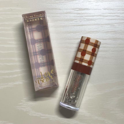 Love Bear リキッドアイシャドウ 雪花(シルバーラメ)/FlowerKnows/リキッドアイシャドウの画像