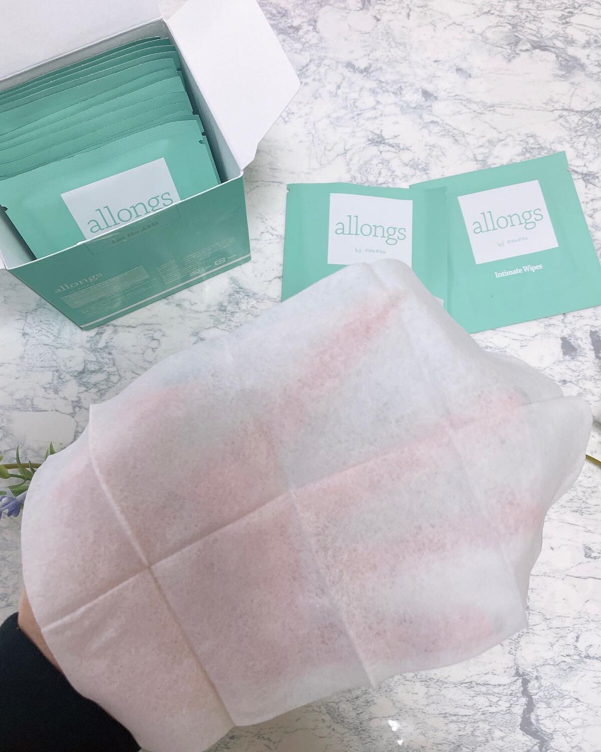 トライアルセット3回分/アロング/デリケートゾーンケアを使ったクチコミ(3枚目)