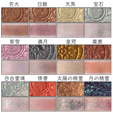 白夜と極夜シリーズシングルアイシャドウ/FlowerKnows/単色アイシャドウを使ったクチコミ(3枚目)