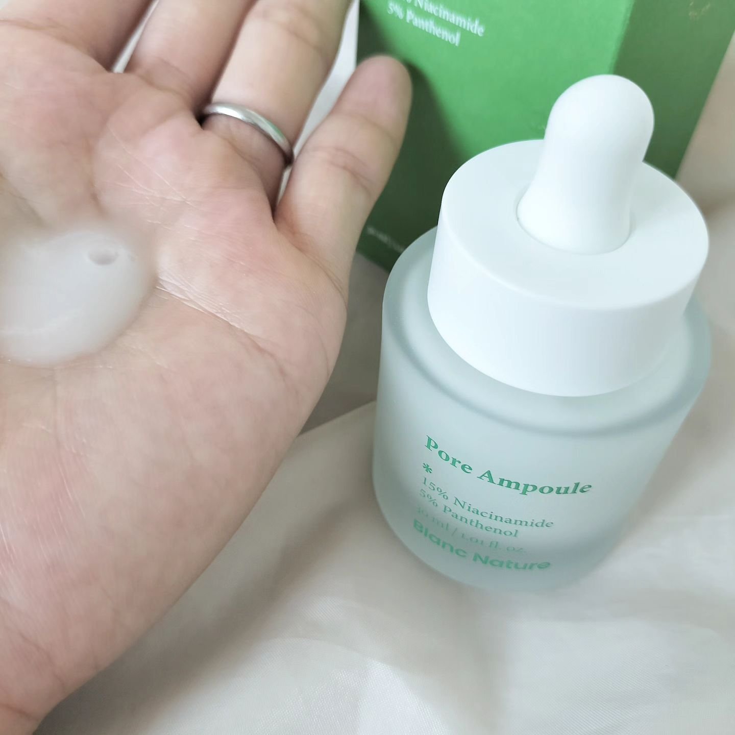 毛穴アンプル/ブラン/美容液を使ったクチコミ（2枚目）