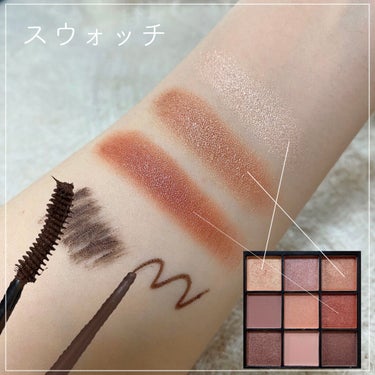 UR GLAM　BLOOMING EYE COLOR PALETTE/U R GLAM/アイシャドウパレットを使ったクチコミ（3枚目）