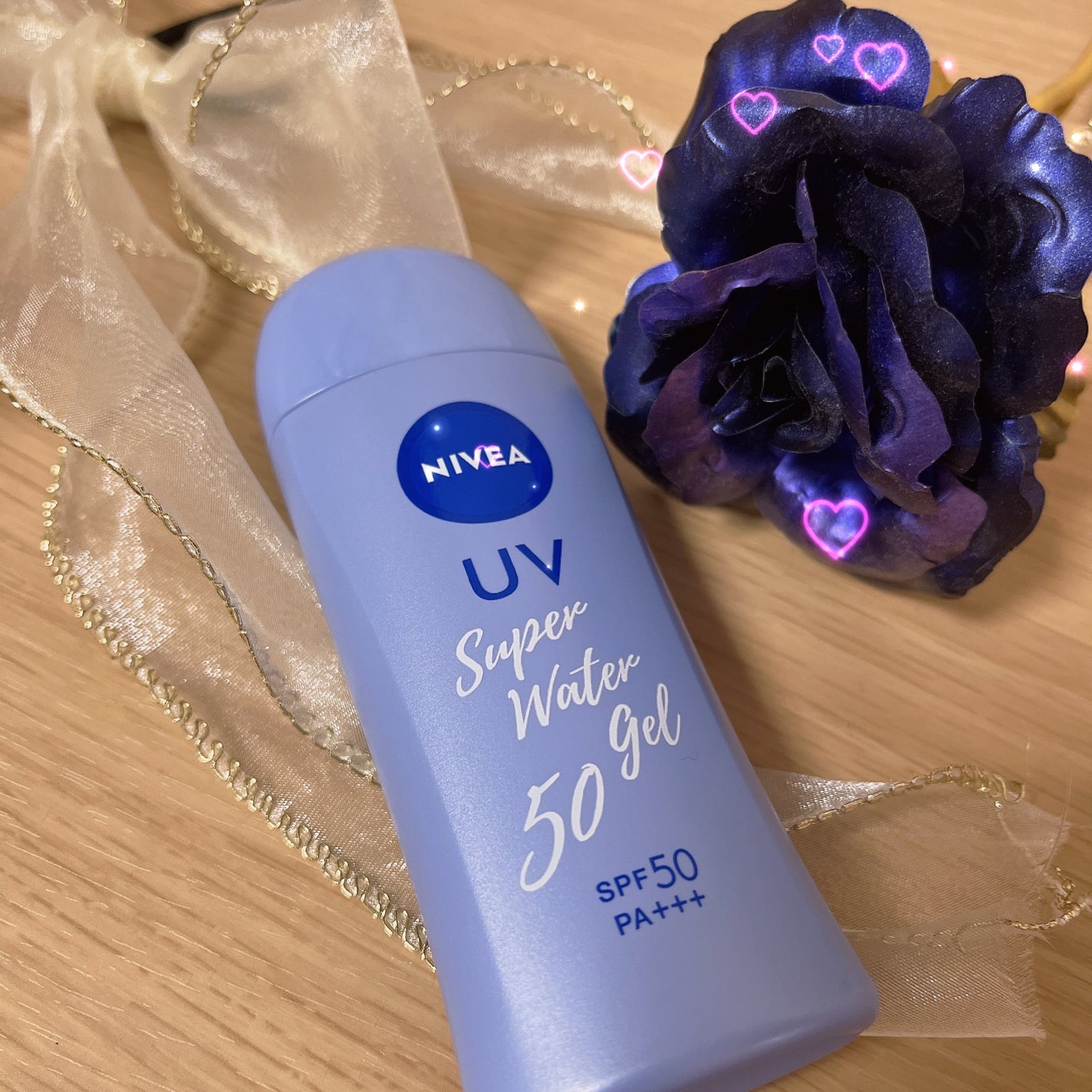 ニベアUV ウォータージェル SPF50/ニベア/日焼け止めジェルを使ったクチコミ(1枚目)