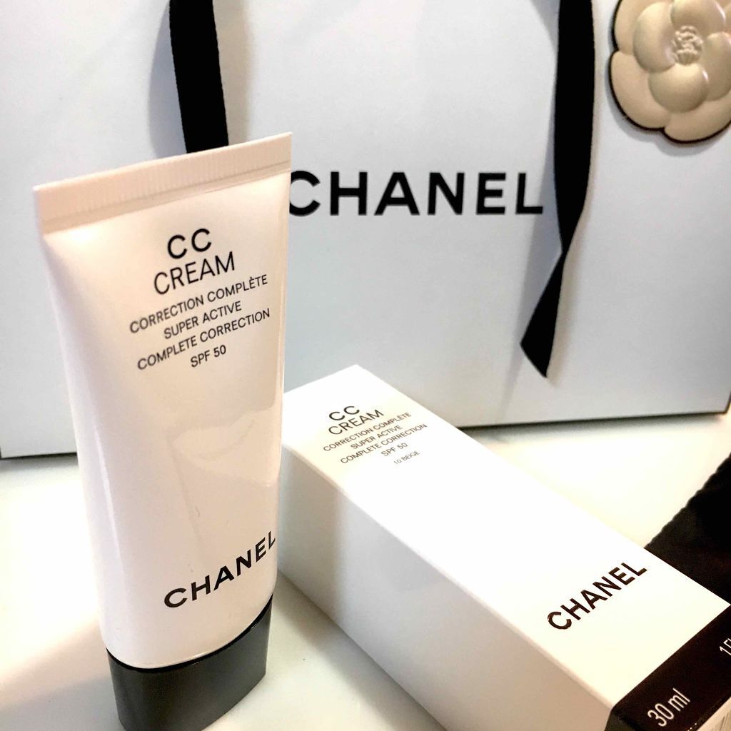 CC クリーム 50/CHANEL/CCクリームを使ったクチコミ(1枚目)