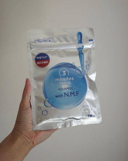 3ミニッツマスク:アクアマイドwith N.M.F/MEDIHEAL/シートマスク・パックを使ったクチコミ(1枚目)