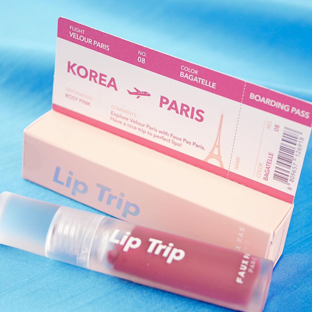 リップトリップベロアパリ/FAUX PAS PARIS/口紅を使ったクチコミ(2枚目)