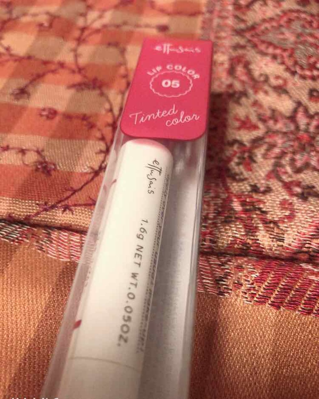 リップカラー/ettusais/口紅を使ったクチコミ（1枚目）