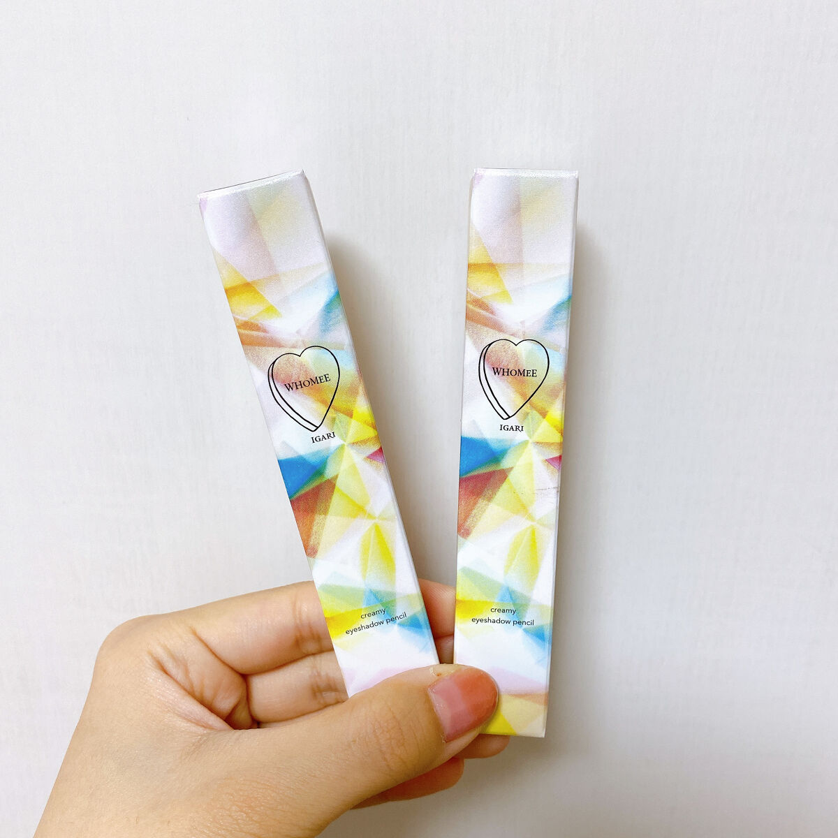 クリーミーアイシャドウペンシル deep gray　ディープグレイ/WHOMEE/スティックアイシャドウを使ったクチコミ（2枚目）