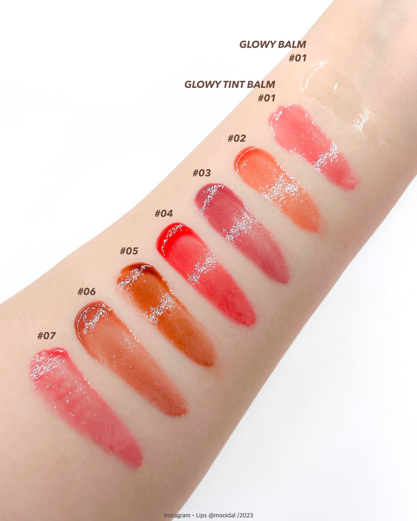 GLOWY TINT BALM/AOU/リップグロスを使ったクチコミ(5枚目)