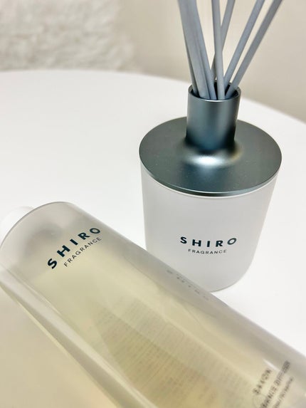 SHIRO サボン ルームフレグランスのクチコミ「しっかり香るルームフレグランス💓
シロはサボンの香りが1番お気に入りです!
石鹸のような香り.....」(1枚目)