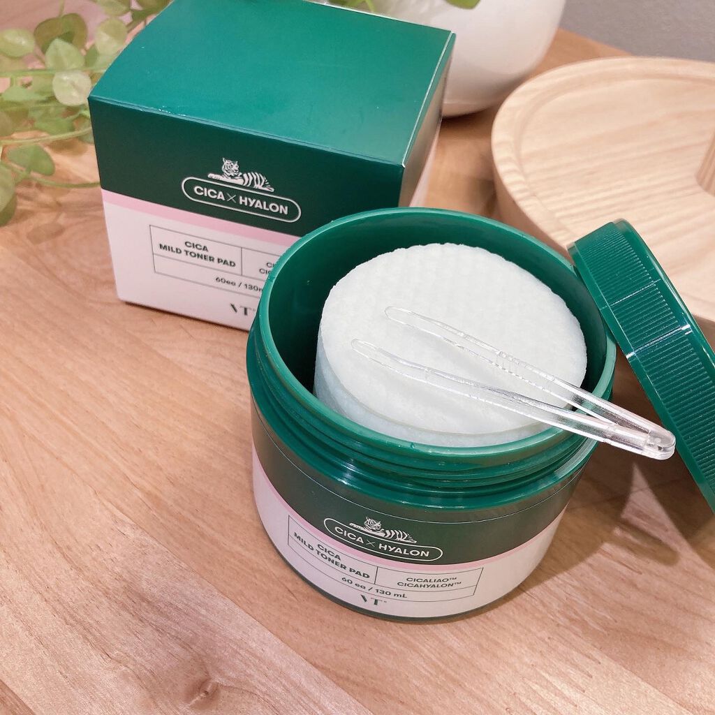 CICA マイルドトナーパッド/VT/トナーパッドを使ったクチコミ(2枚目)