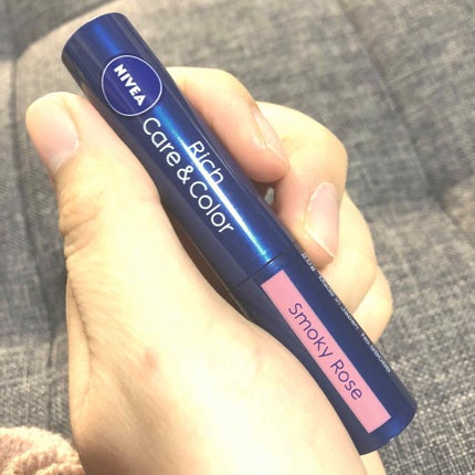 ニベア リッチケア&カラーリップ/ニベア/リップクリームを使ったクチコミ(1枚目)