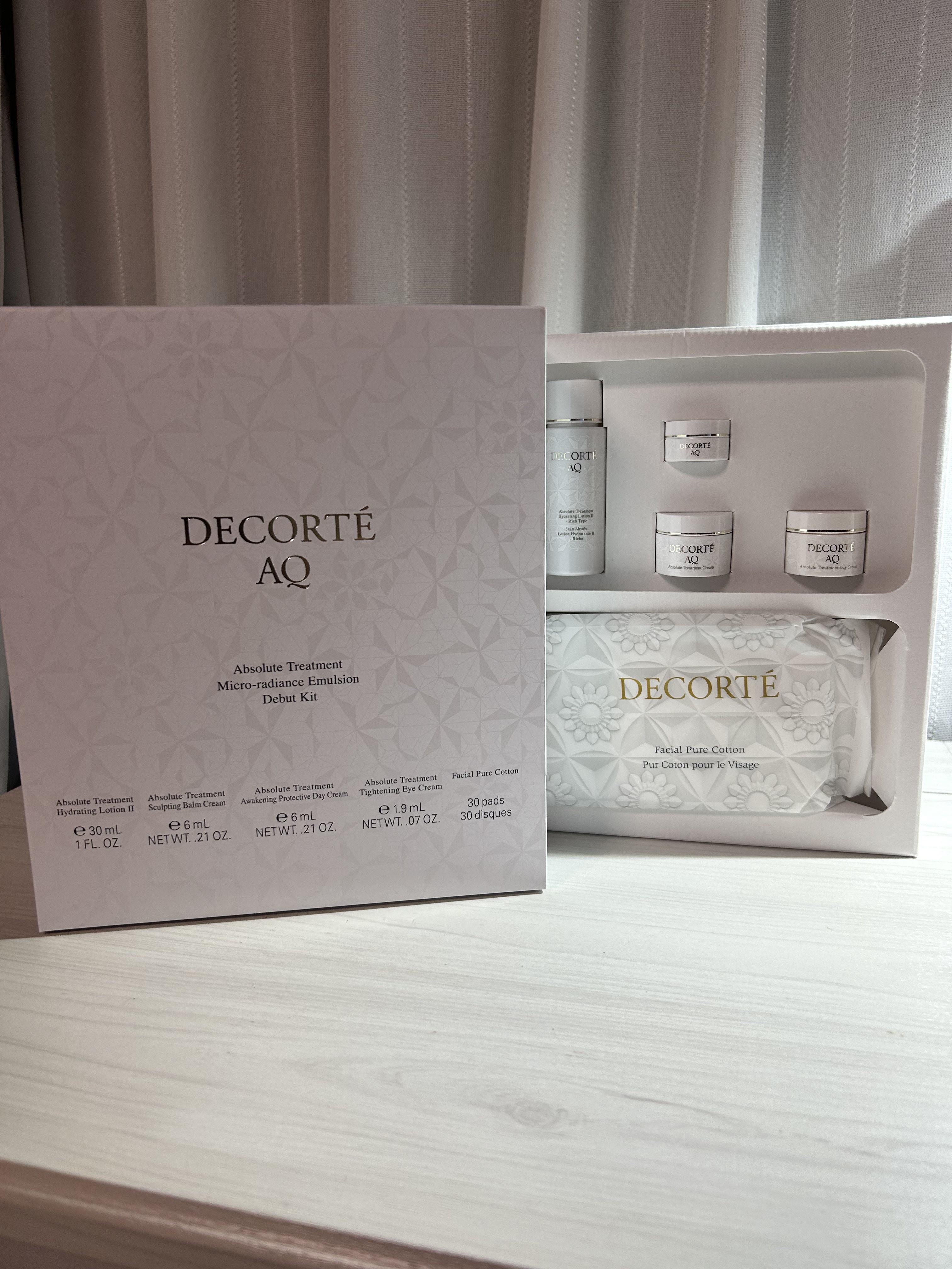 フェイシャル ピュア コットン/DECORTÉ/コットンを使ったクチコミ（3枚目）