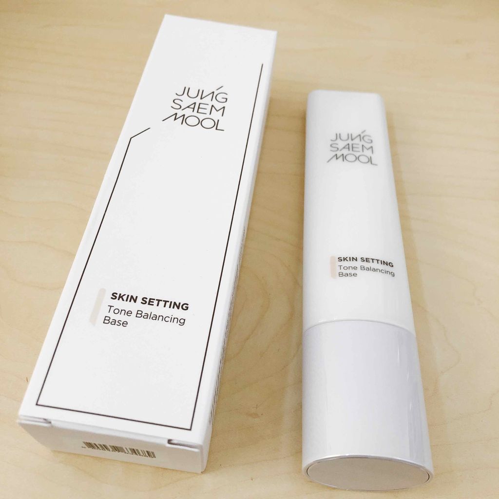 ジョンセンムル スキンセッティングトーンバランシングベース/JUNG SAEM MOOL/化粧下地を使ったクチコミ(1枚目)