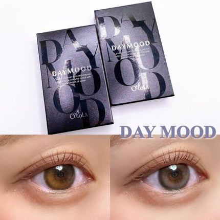 デームードブラウンマンスリー (DAYMOOD BROWN monthly)/OLOLA/1ヶ月(1MONTH)カラコンを使ったクチコミ(1枚目)