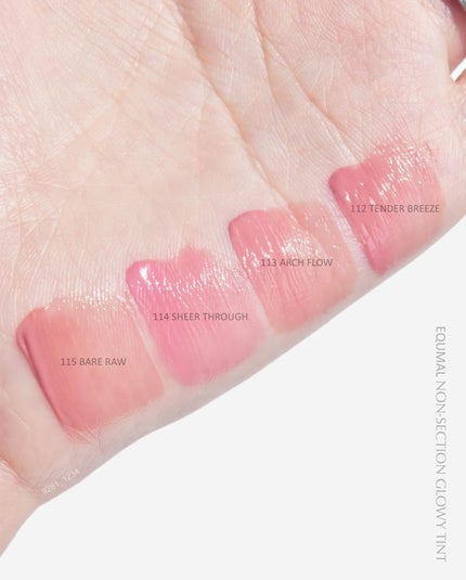 ノンセクショングローリーティント/EQUMAL/リップティントを使ったクチコミ(4枚目)