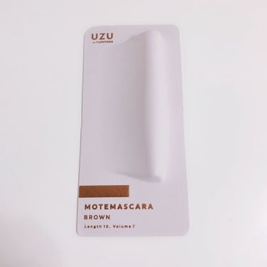 UZU BY FLOWFUSHI MOTE MASCARA™️ BROWN

マスカラはお湯でオフできて
ロングになるのを選ぶ派です 🥰

いままでPLAZAで適当に買ったものを
塗っていましたが久しぶ