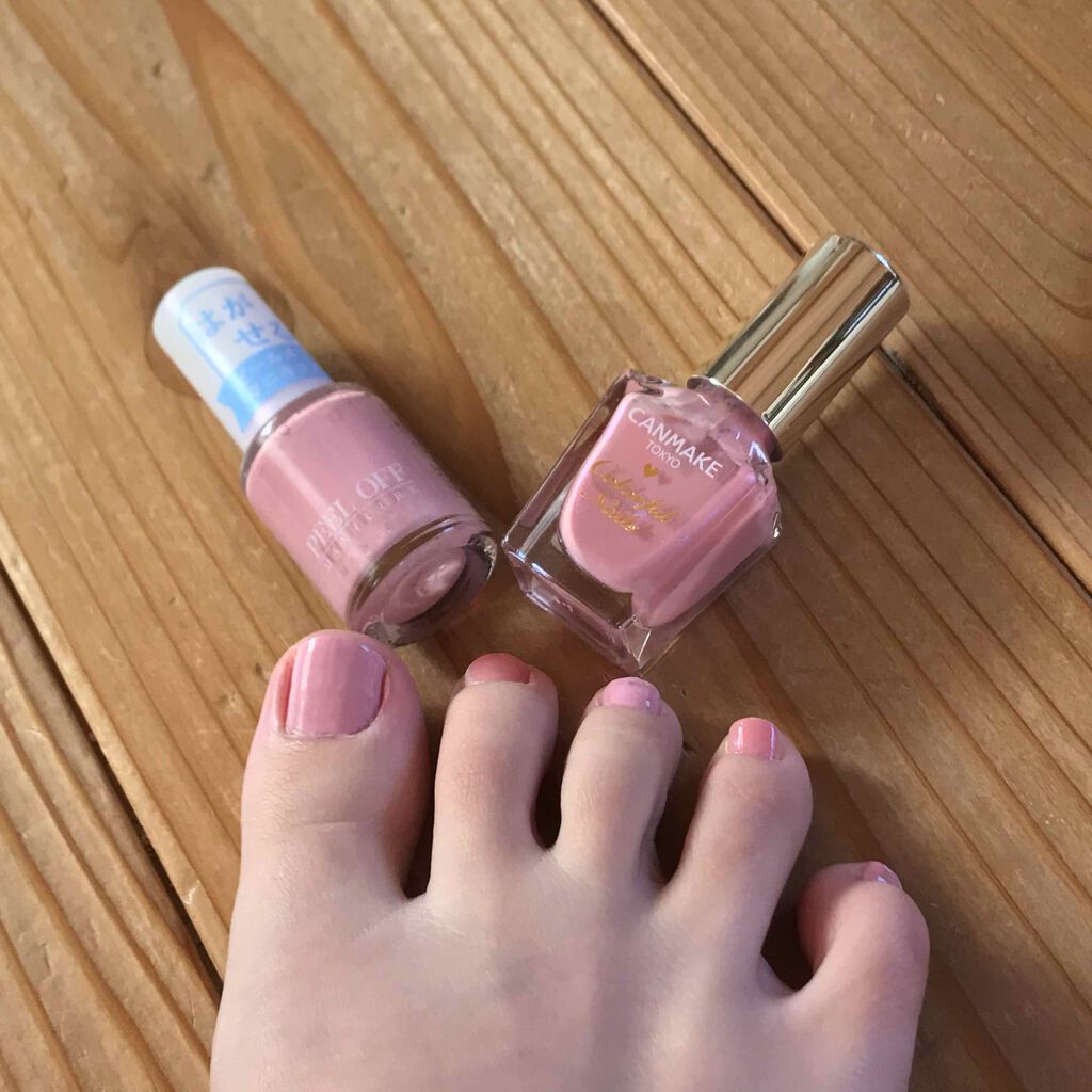 カラフルネイルズ N07 スウィートローズ/キャンメイク/マニキュアを使ったクチコミ（2枚目）