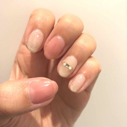 ネイル工房白パケカラージェル/ネイル工房/ジェルネイルを使ったクチコミ(2枚目)