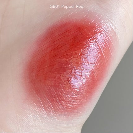 グローポッキーティント/BLACK ROUGE/リップティントを使ったクチコミ(4枚目)