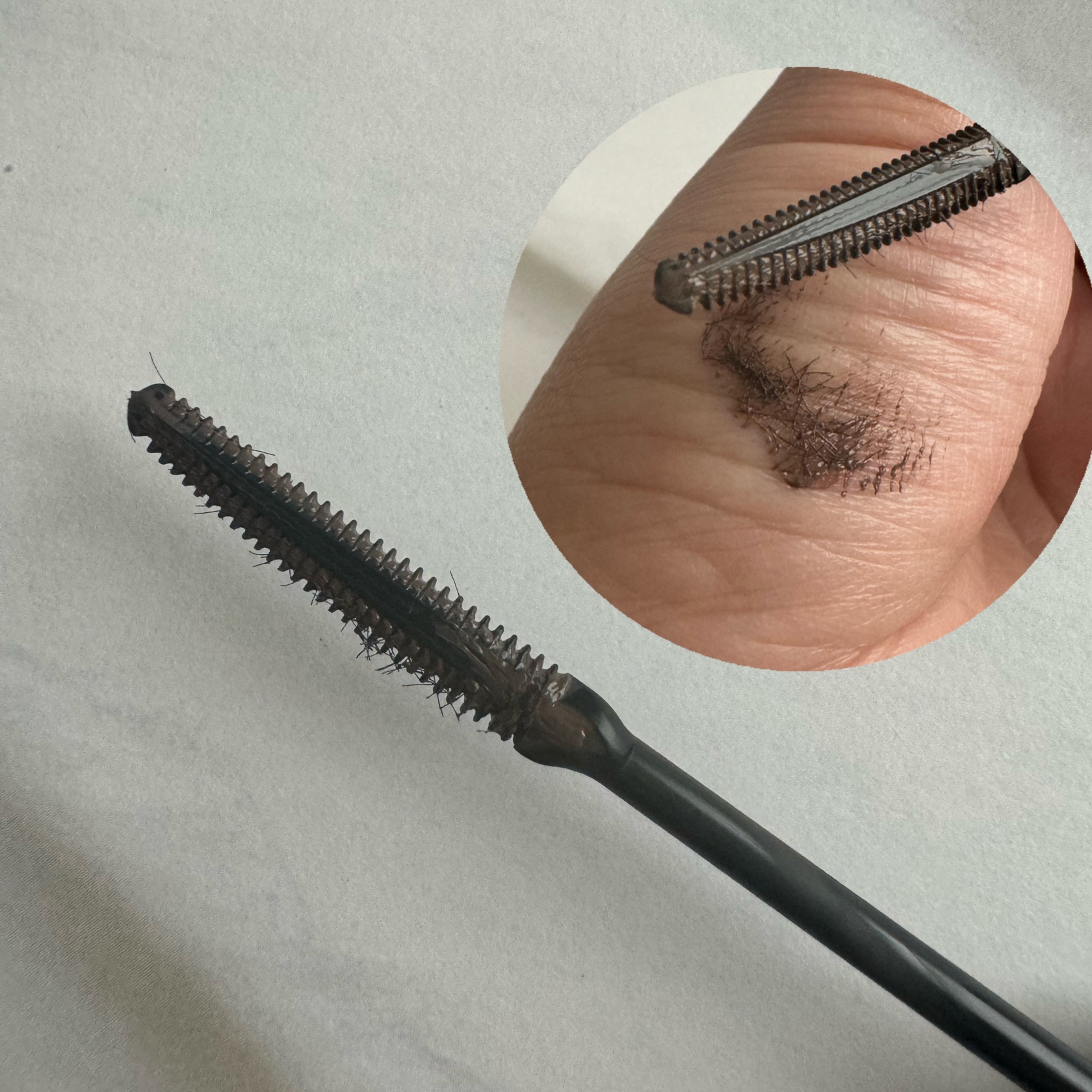 耐久カールマスカラ/CEZANNE/マスカラを使ったクチコミ（2枚目）