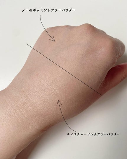 ノーセバムミントブラーパウダー /Vertty/ルースパウダーを使ったクチコミ(6枚目)