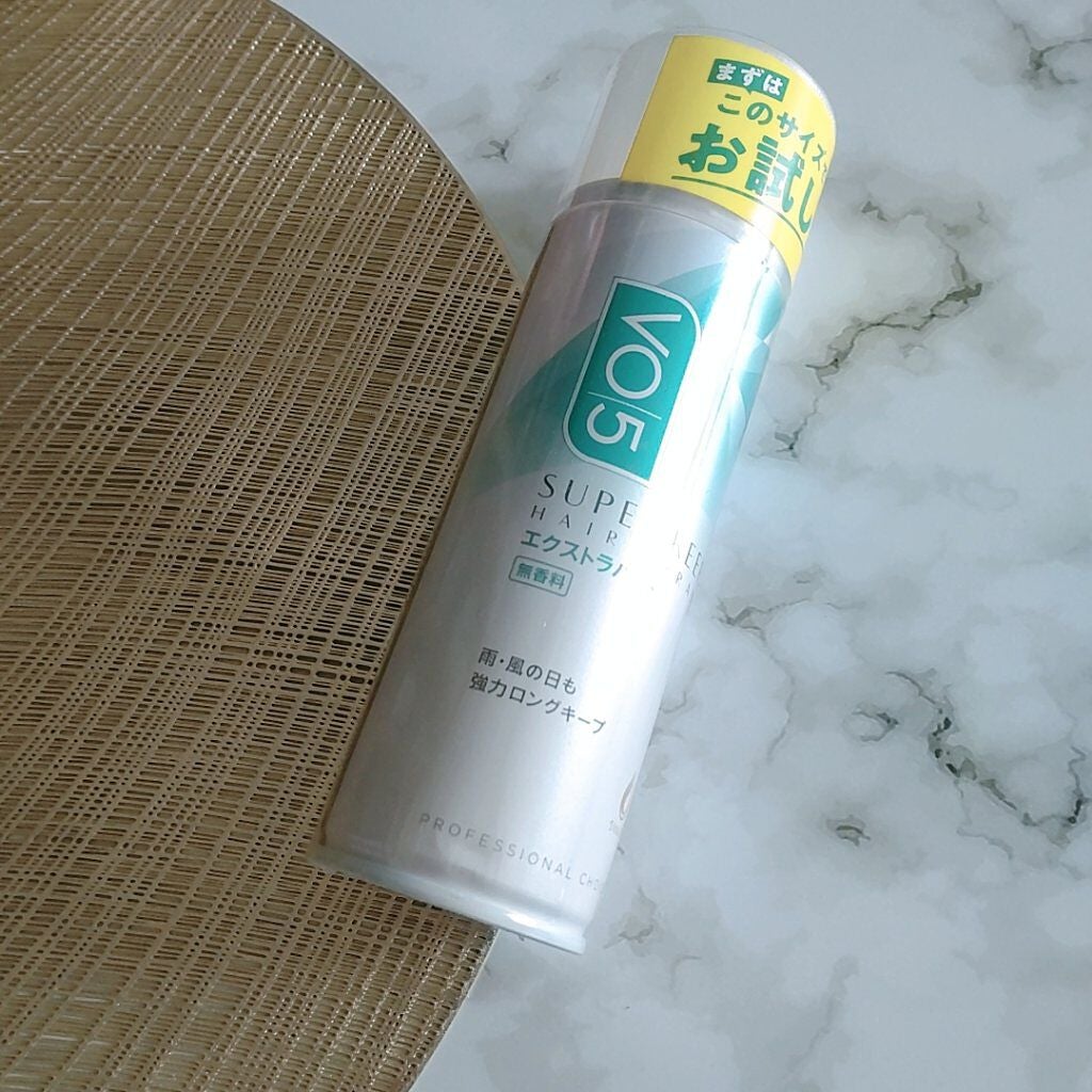 スーパーキープヘアスプレイ<エクストラハード> 無香料/VO5/ヘアスプレーを使ったクチコミ(1枚目)