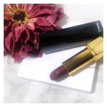 ルージュ アリュール ヴェルヴェット/CHANEL/口紅を使ったクチコミ(4枚目)