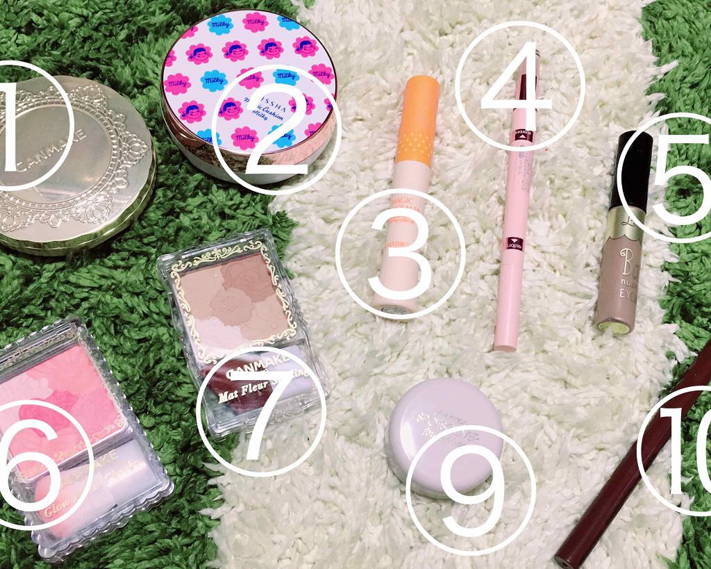 【旧品】マシュマロフィニッシュパウダー/キャンメイク/プレストパウダーを使ったクチコミ(2枚目)