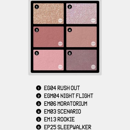 MY MIXED PALETTE 6色カスタムパレット/MN/マルチパレットを使ったクチコミ(3枚目)