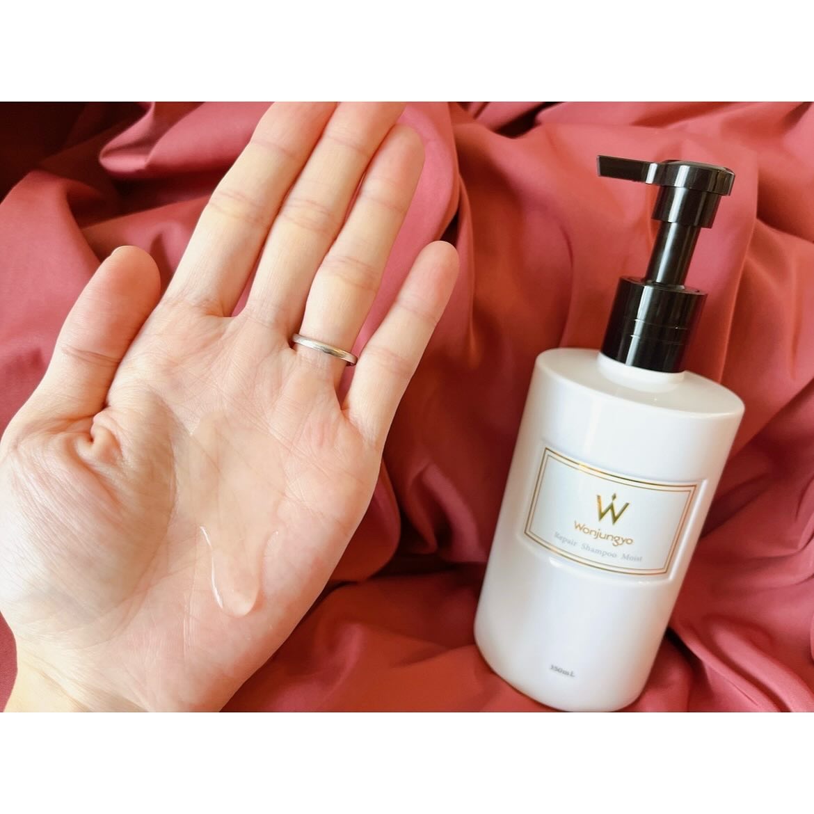 ウォンジョンヨ リペアシャンプー モイスト／リペアトリートメント モイスト/Wonjungyo/市販シャンプーを使ったクチコミ（2枚目）