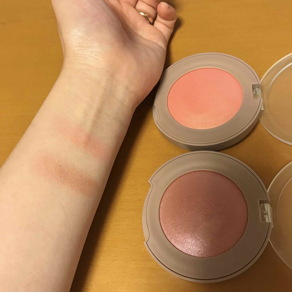 トゥルーディメンショングロウチーク/hince/パウダーチークを使ったクチコミ（2枚目）