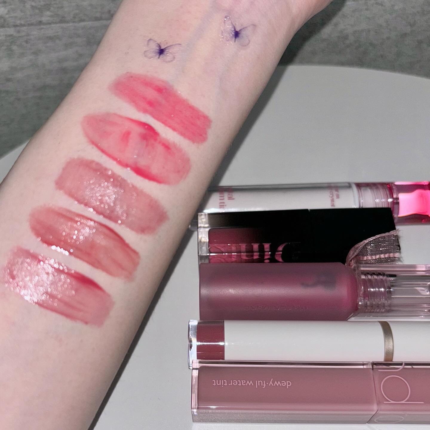 ウォーター ベアー ティント/PERIPERA/リップティントを使ったクチコミ（3枚目）