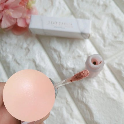 ペタルドロップリキッドブラッシャー/DEAR DAHLIA/リキッドチークを使ったクチコミ(4枚目)