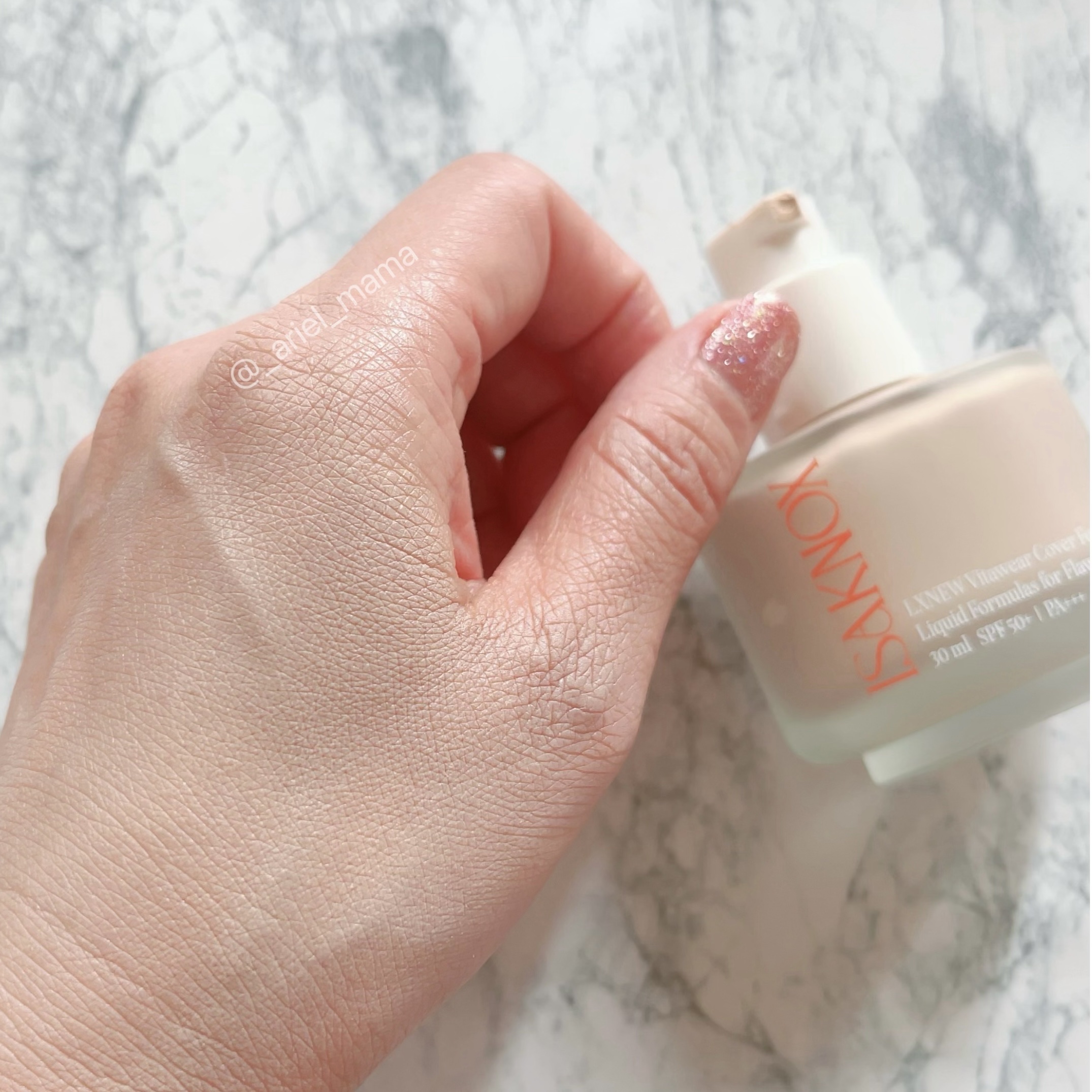 ビタウェアカバーファンデーション 30ml/ISAKNOX(イザノックス)/リキッドファンデーションを使ったクチコミ（3枚目）