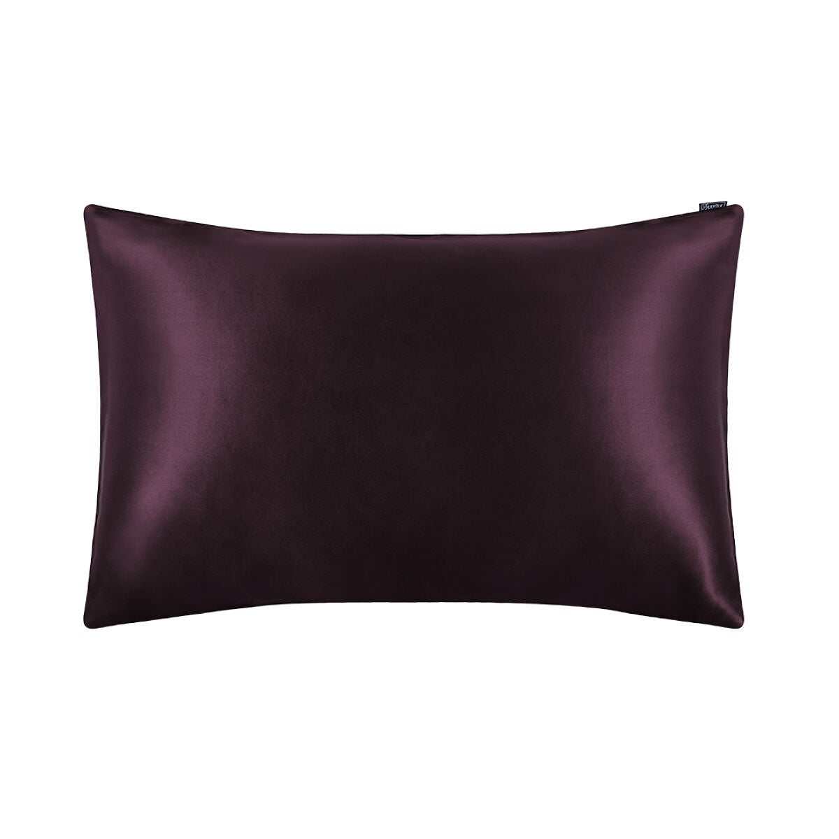 シルク 枕カバー 25匁 両面シルク100% 封筒式 額縁無し 05 ディープパープル