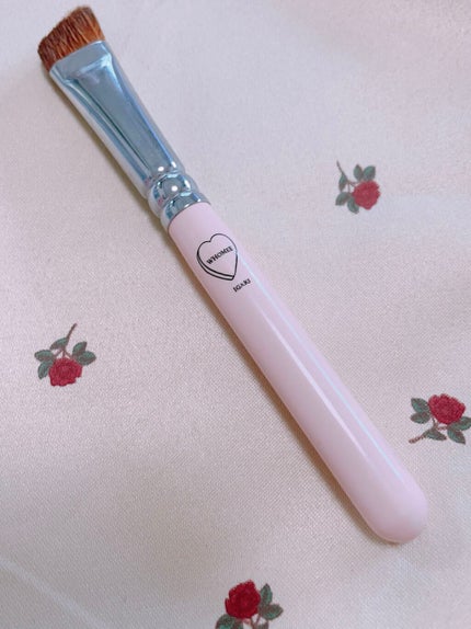 フーミー アイブロウブラシ 熊野筆/WHOMEE/メイクブラシを使ったクチコミ(1枚目)