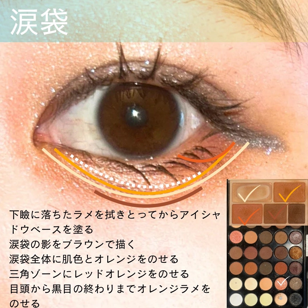 パーフェクトマルチアイズ/キャンメイク/アイシャドウパレットを使ったクチコミ(4枚目)