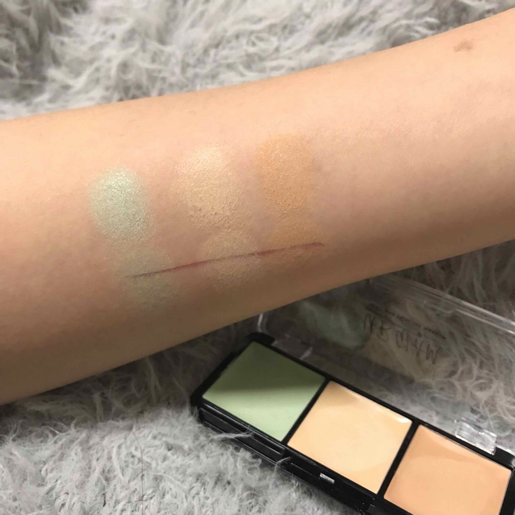 UR GLAM　CONCEALER PALETTE/U R GLAM/パレットコンシーラーを使ったクチコミ（2枚目）