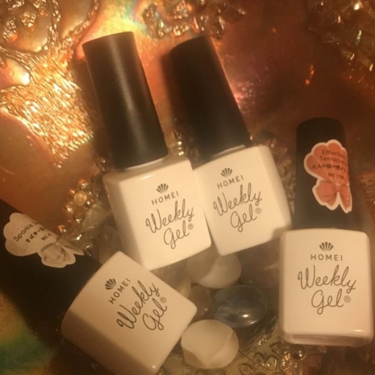 ウィークリージェル/HOMEI/ジェルネイルを使ったクチコミ(1枚目)