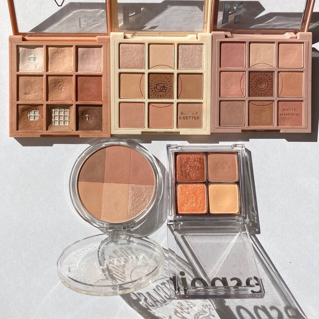 マイフェイブムードアイパレット 9カラー/HOLIKA HOLIKA/アイシャドウパレットを使ったクチコミ(10枚目)