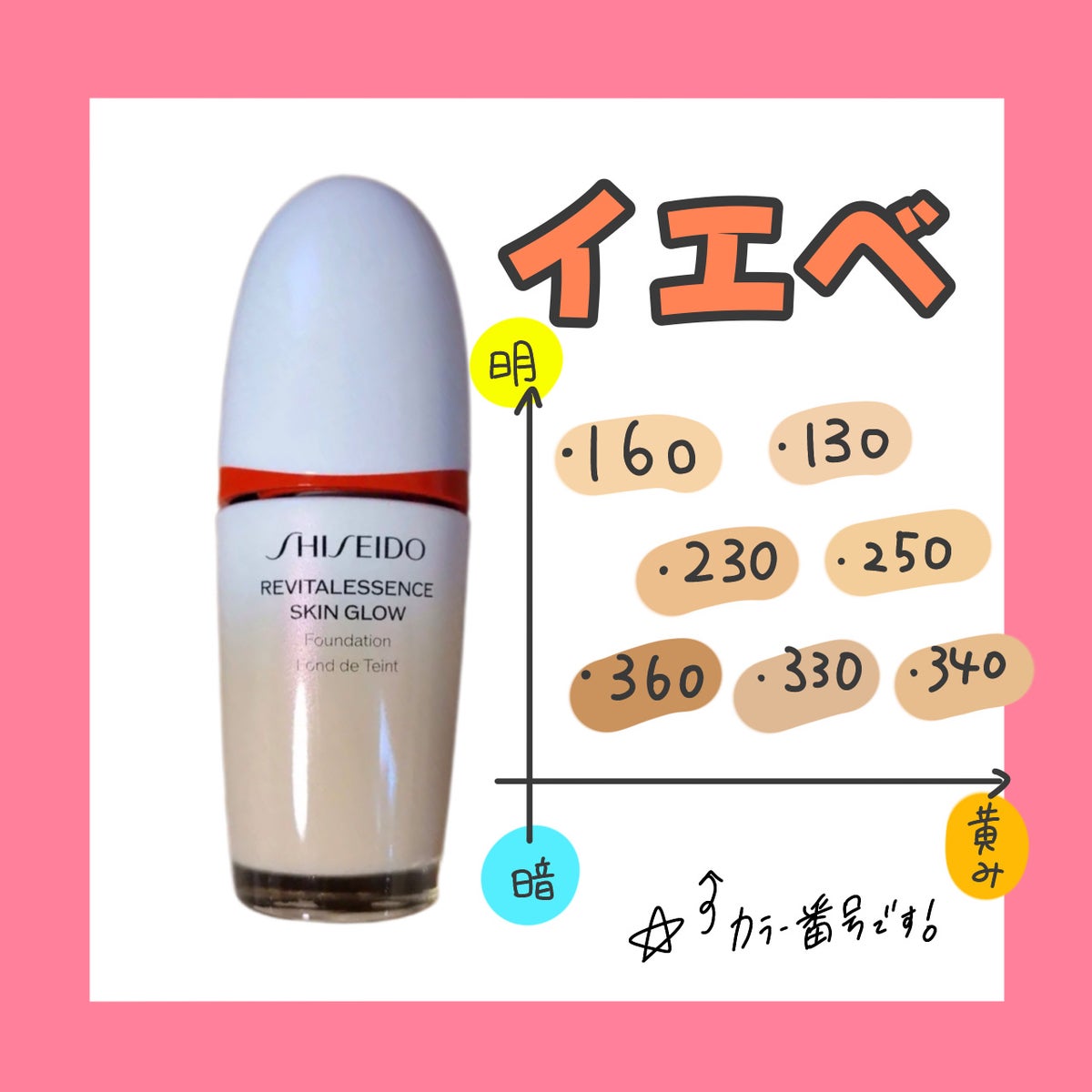 SHISEIDO エッセンススキングロウファンデーション 160 Shell