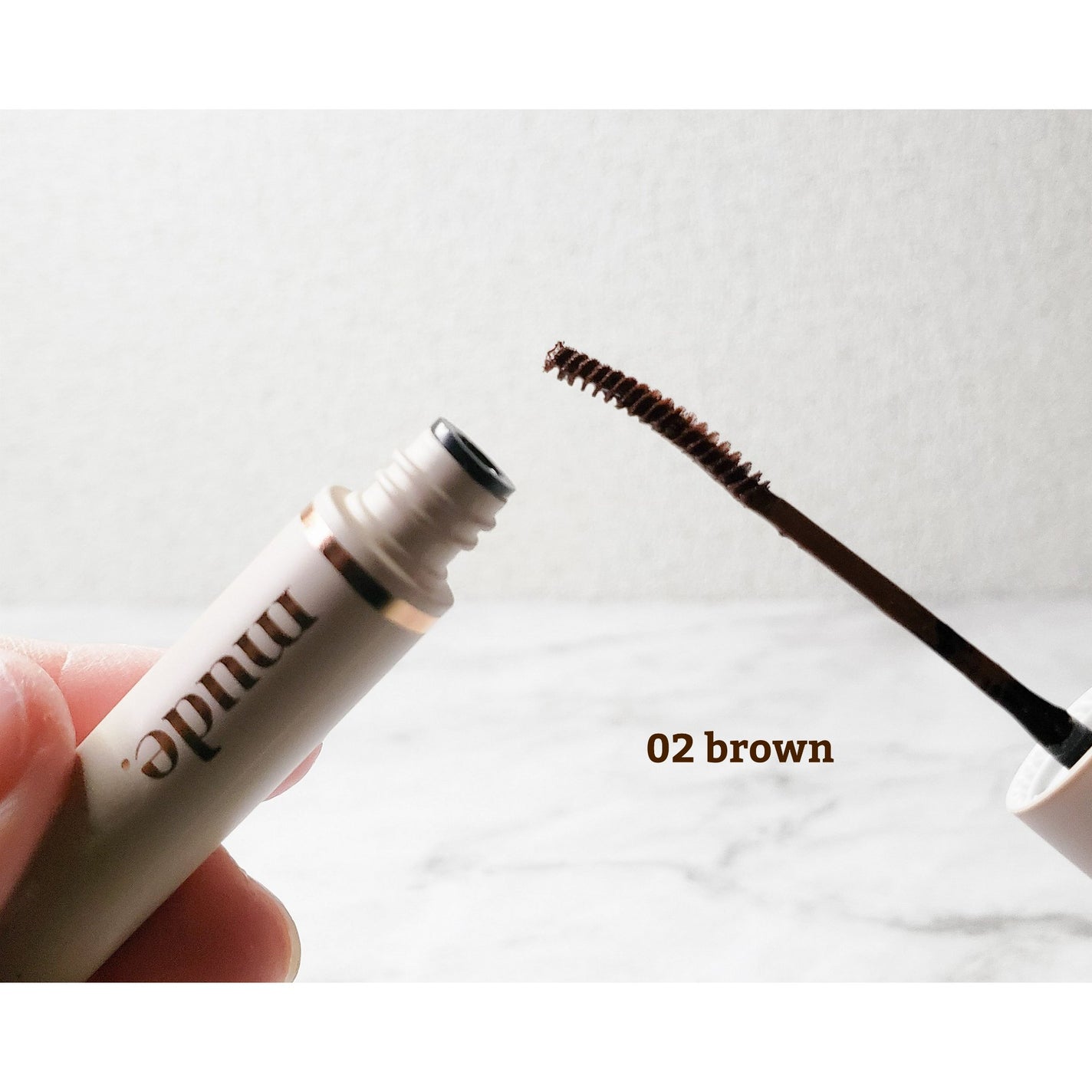 スキニーマスカラ/mude/マスカラを使ったクチコミ(4枚目)