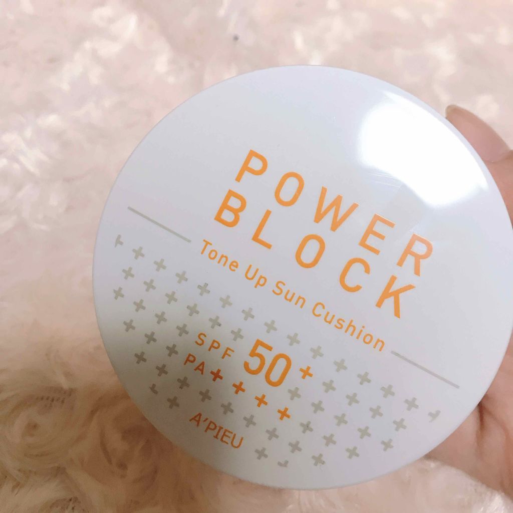 A’pieu パワーブロック トーンアップサンクッション