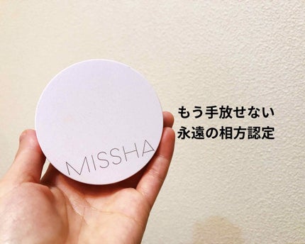 M クッション ファンデーション(モイスチャー)/MISSHA/クッションファンデーションを使ったクチコミ(1枚目)