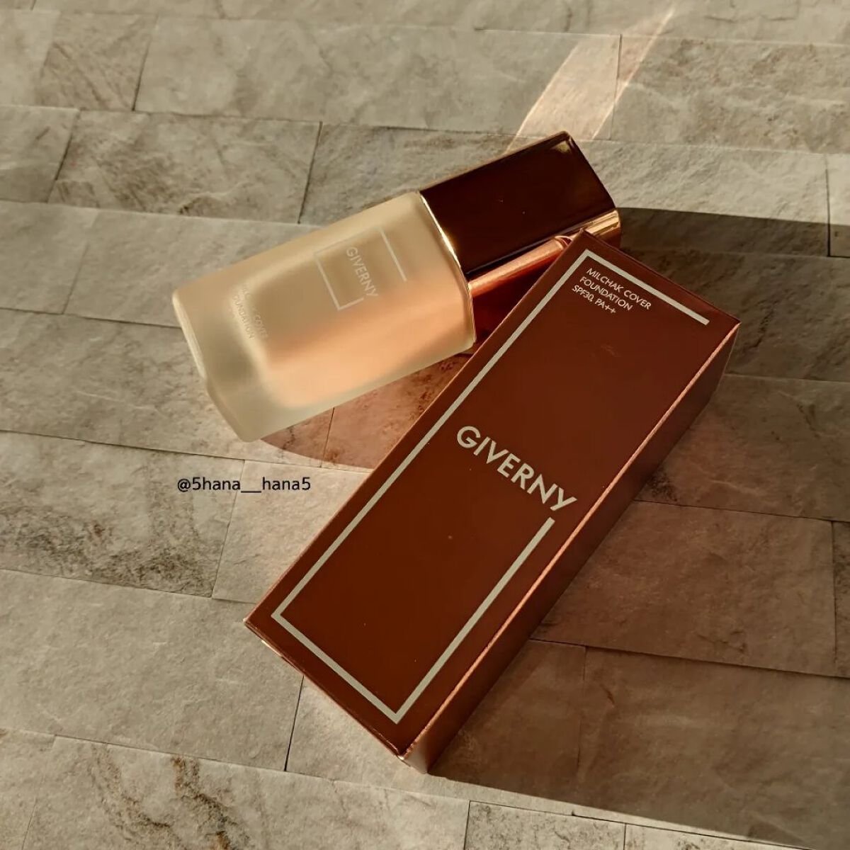 密着カバーファンデーション/GIVERNY/リキッドファンデーションを使ったクチコミ（1枚目）