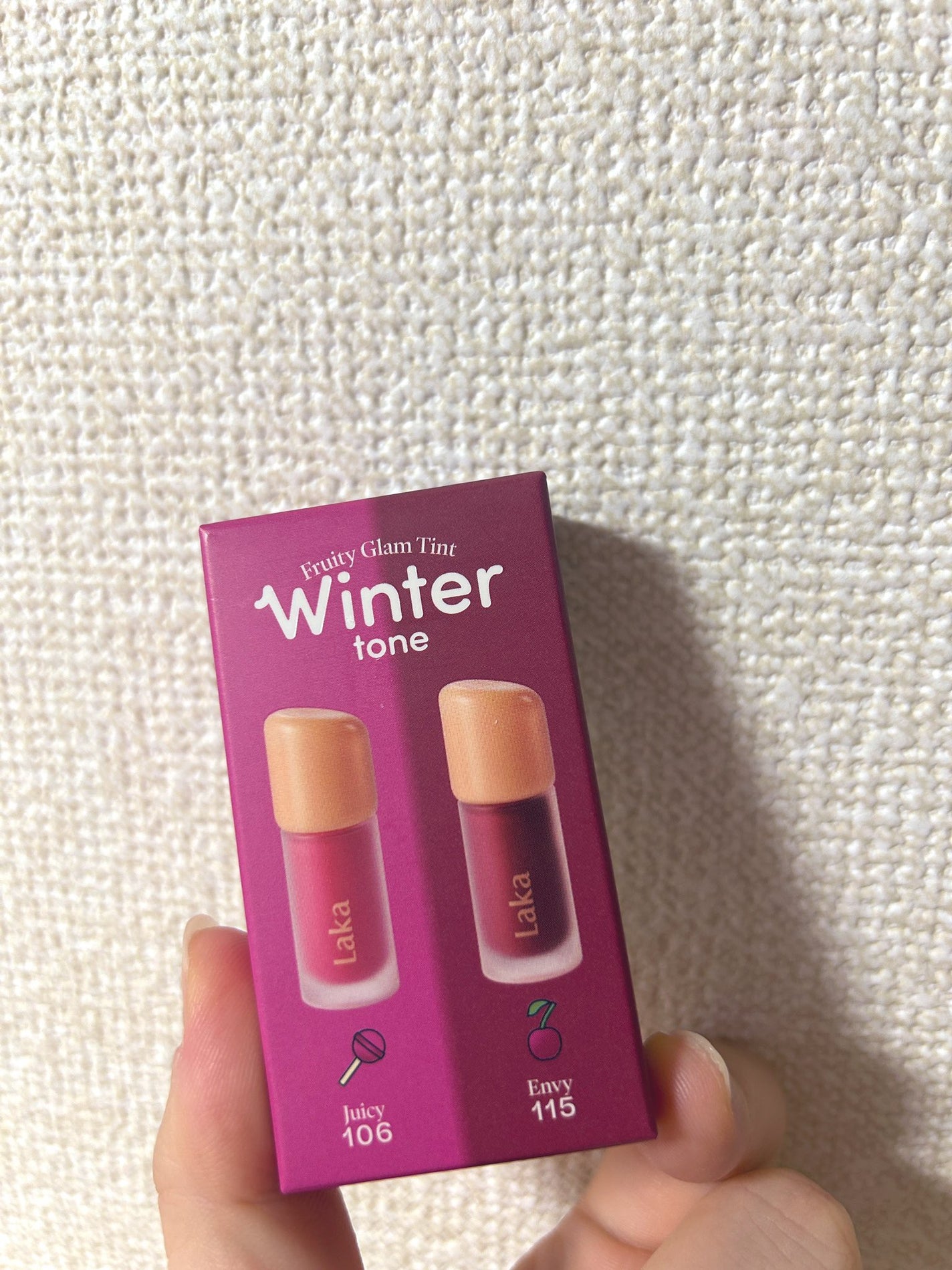 フルーティーグラムティント/Laka/リップティントを使ったクチコミ(1枚目)